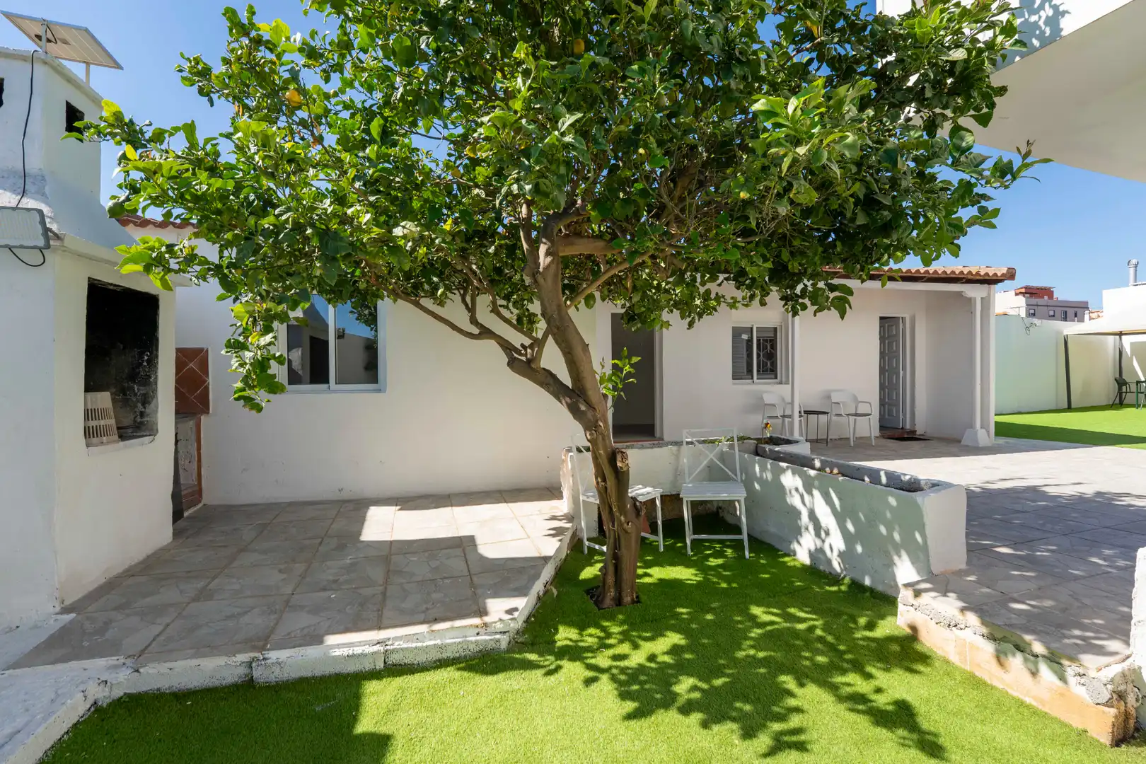 Terrassa de Casa o xalet en venda en San Cristóbal de la Laguna amb Jardí privat, Terrassa i Moblat