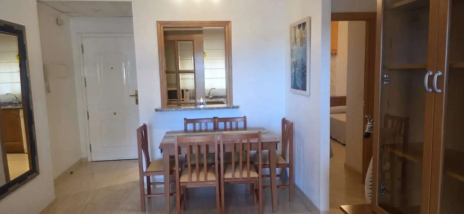 Dining room of Apartments for sale in Oropesa del Mar / Orpesa  with Air Conditioner, Terrace and Swimming Pool