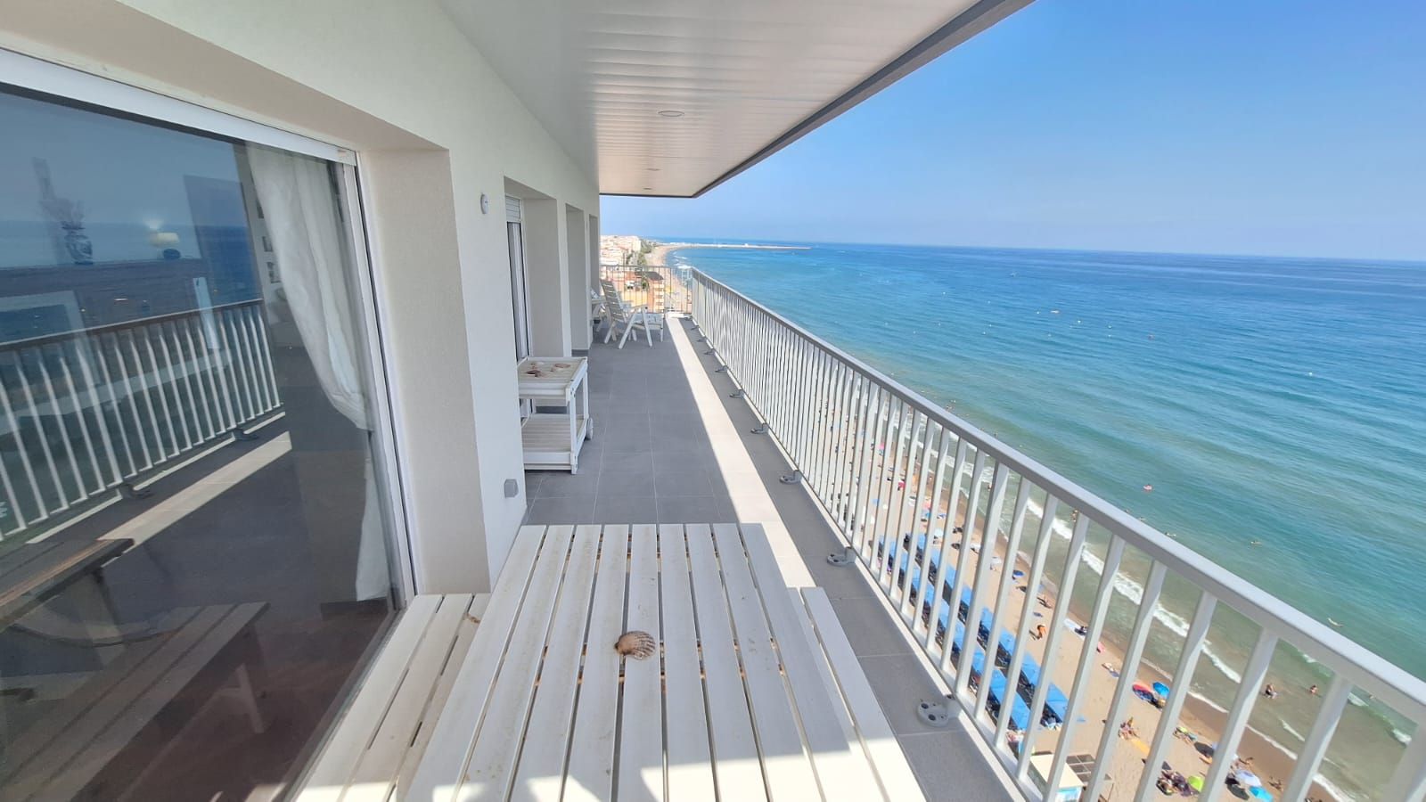 Balcony of Flat to rent in Calafell