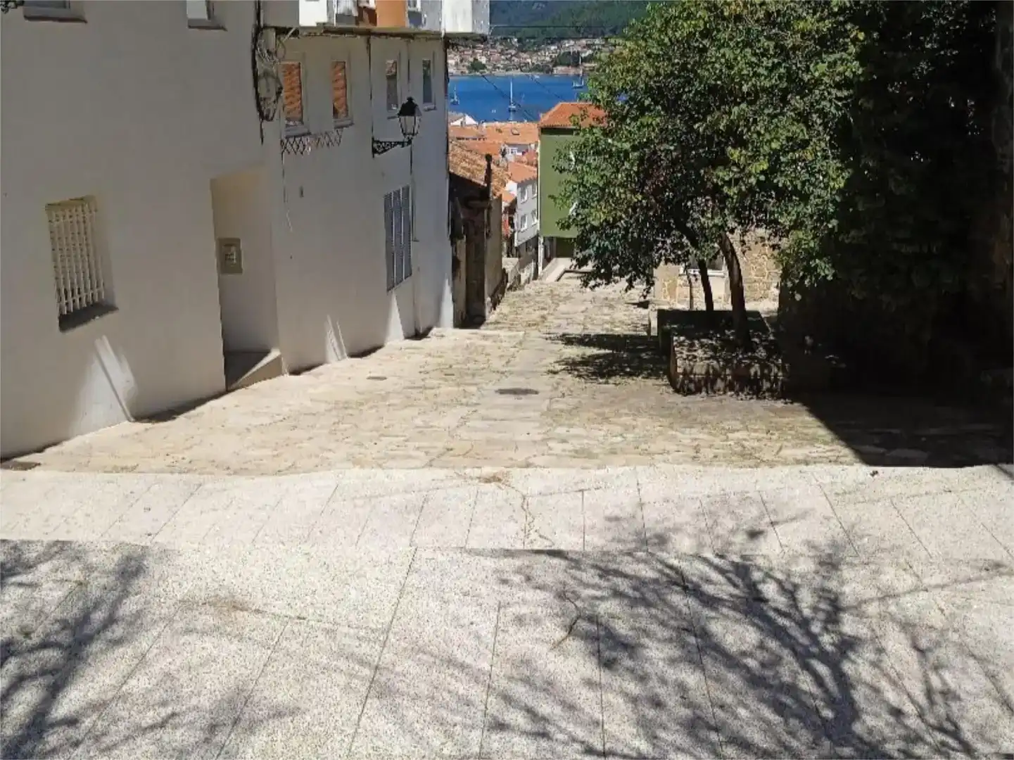 Vista exterior de Casa adosada en venta en Muros
