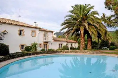Jardí de Finca rústica en venda en Riudarenes amb Aire condicionat, Calefacció i Jardí privat