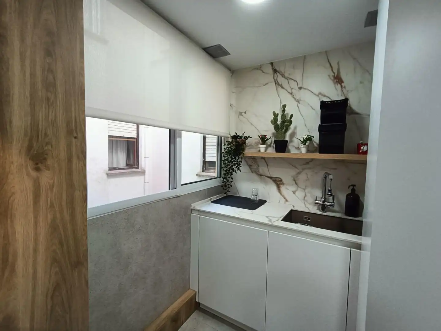 Cocina de Piso de alquiler en Castellón de la Plana / Castelló de la Plana con Aire acondicionado y Amueblado