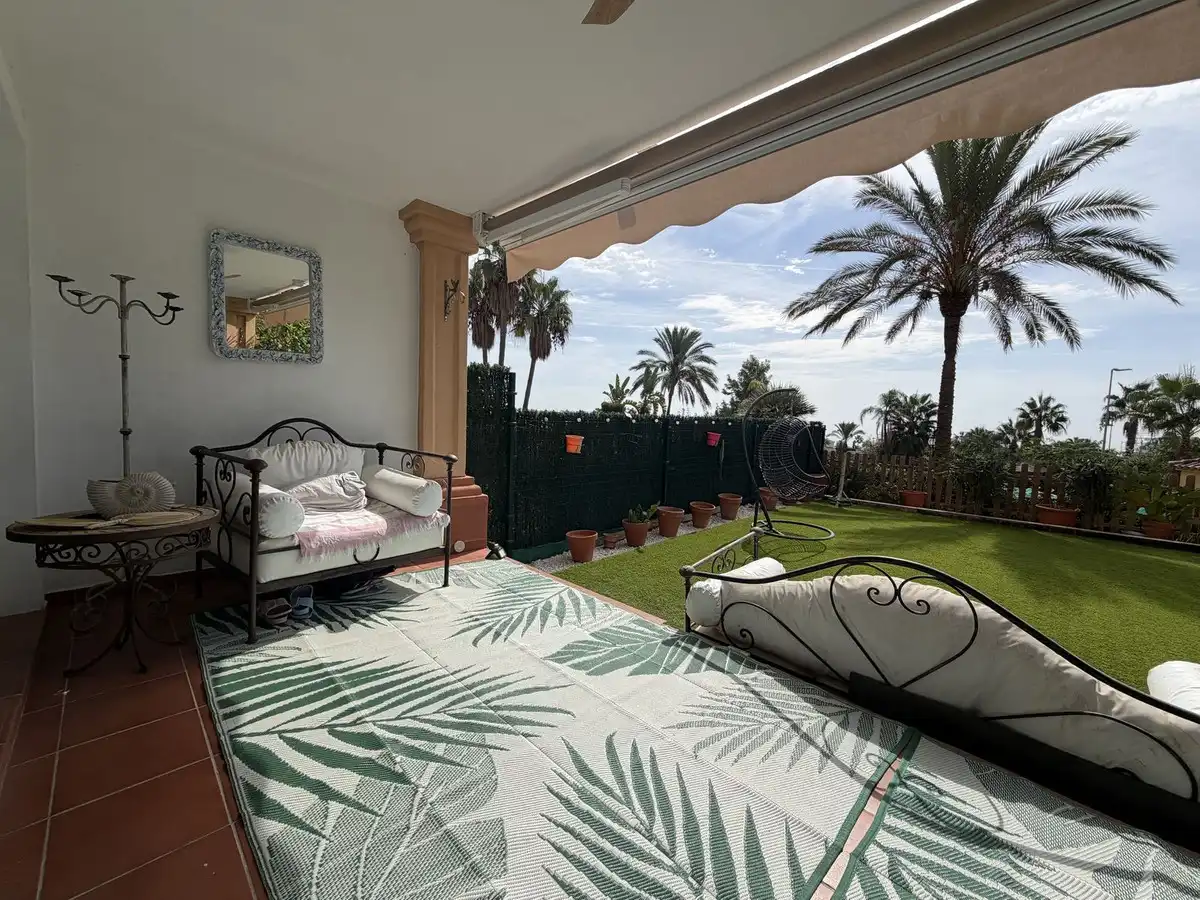 Terrassa de Casa adosada en venda en Estepona Pueblo