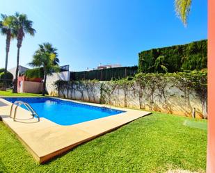 Jardí de Dúplex en venda en Dénia amb Aire condicionat, Terrassa i Piscina