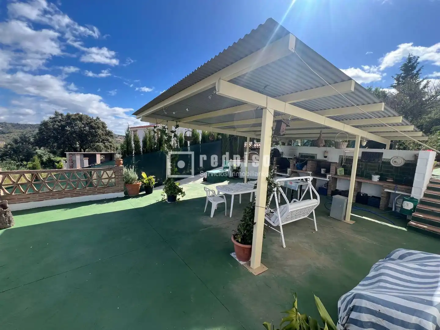 Terrassa de Casa o xalet en venda en Monda amb Calefacció, Jardí privat i Terrassa