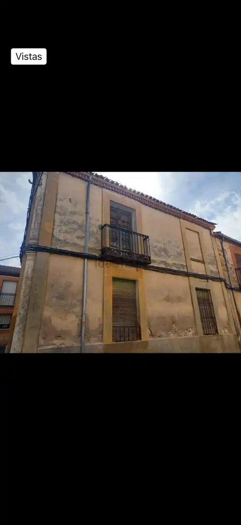 Vista exterior de Casa o chalet en venta en Fuentepelayo con Balcón