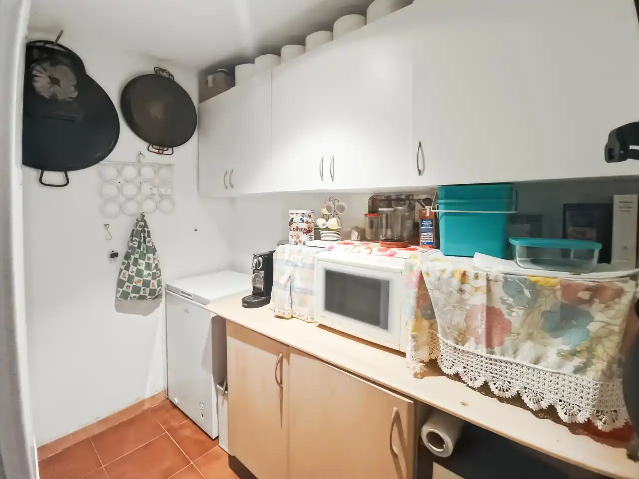 Cocina de Casa o chalet en venta en Barajas de Melo con Aire acondicionado, Calefacción y Jardín privado