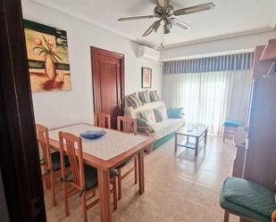 Living room of Flat for sale in Alicante / Alacant  with Air Conditioner, Terrace and Furnished