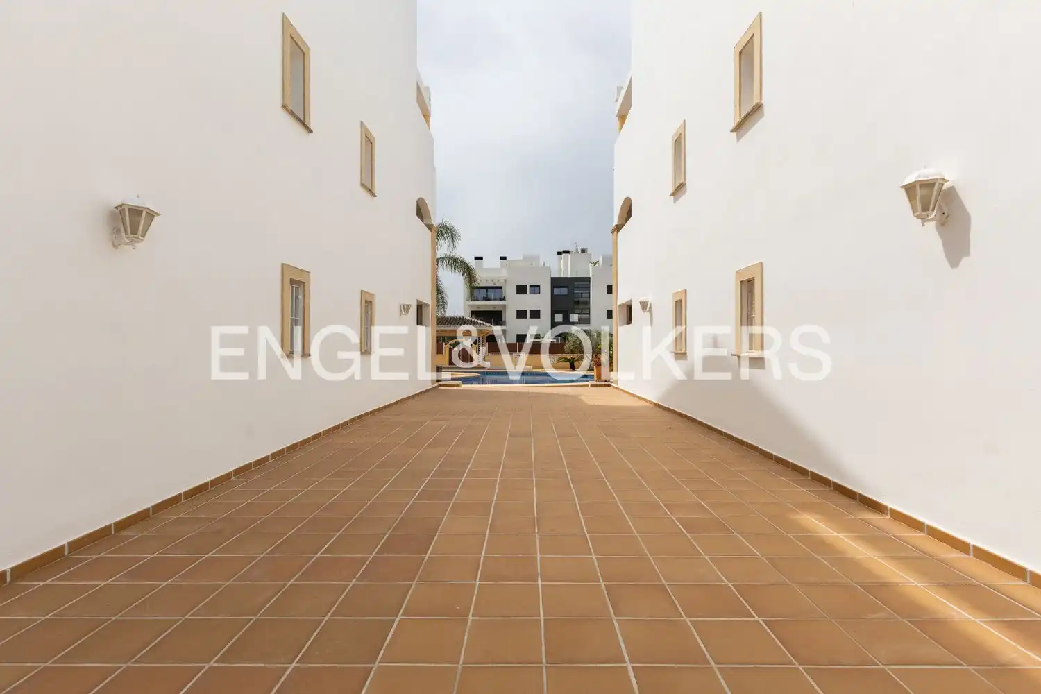 Terrasse von Wohnung zum Verkauf in Jávea / Xàbia mit Klimaanlage, Heizung und Schwimmbad