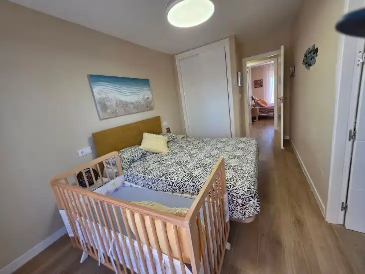 Bedroom of Flat for sale in La Manga del Mar Menor  with Furnished, Alarm and Community pool