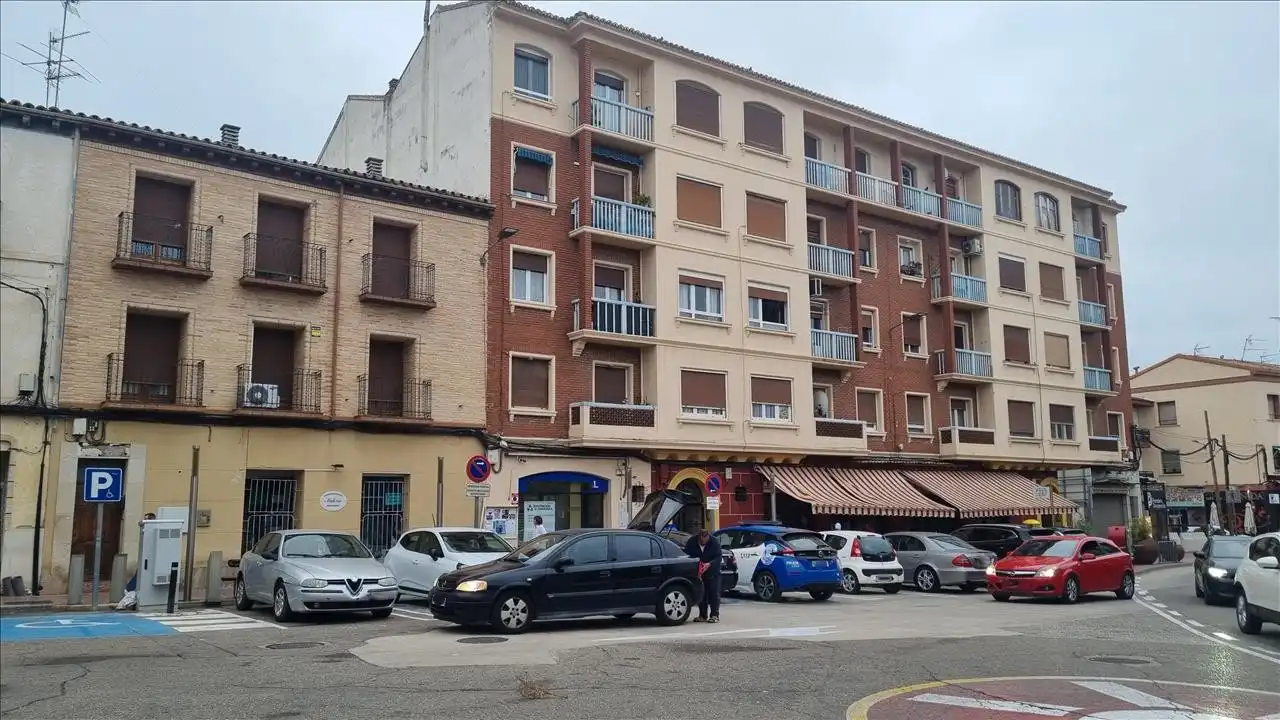 Vista exterior de Casa adosada en venta en Alagón