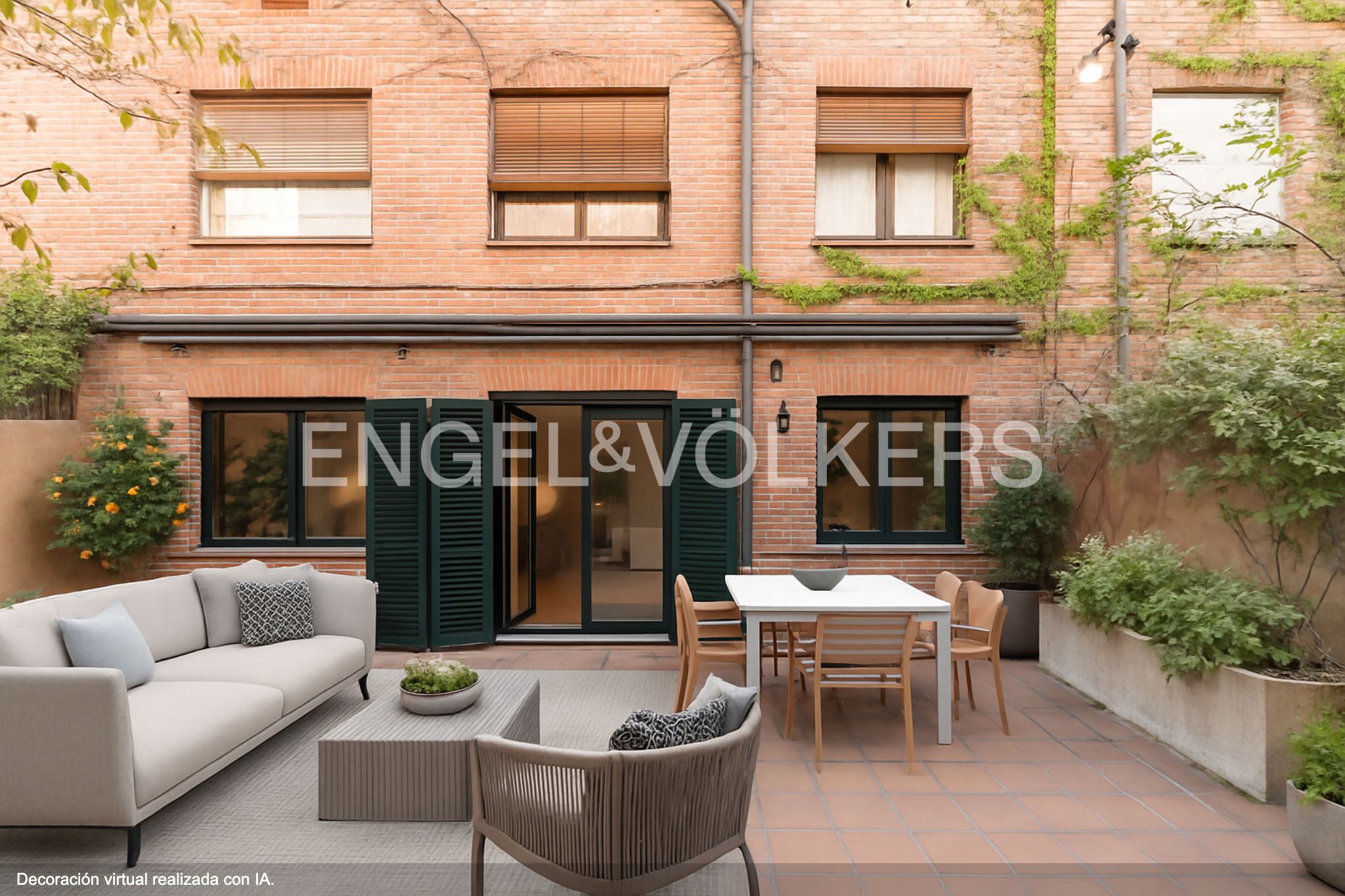 Terrassa de Apartament en venda en  Madrid Capital amb Calefacció, Terrassa i Balcó