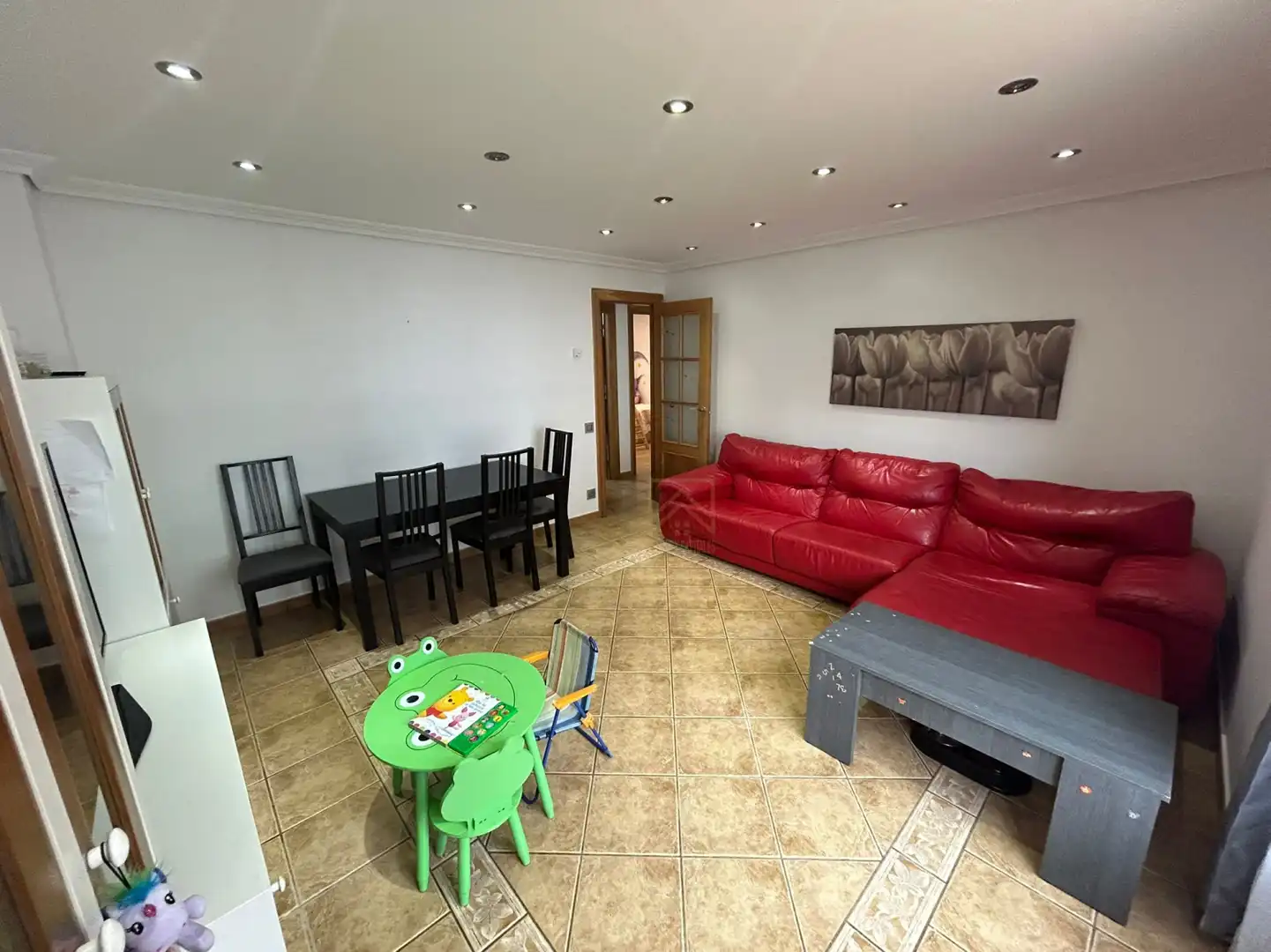 Wohnzimmer von Wohnung zum Verkauf in Cartes mit Heizung und Möbliert