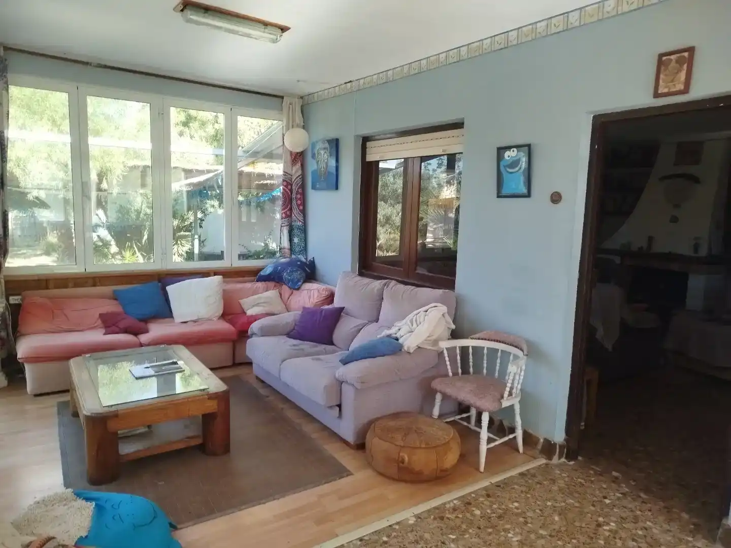 Sala de estar de Casa o chalet de alquiler en Elche / Elx con Jardín privado y Trastero