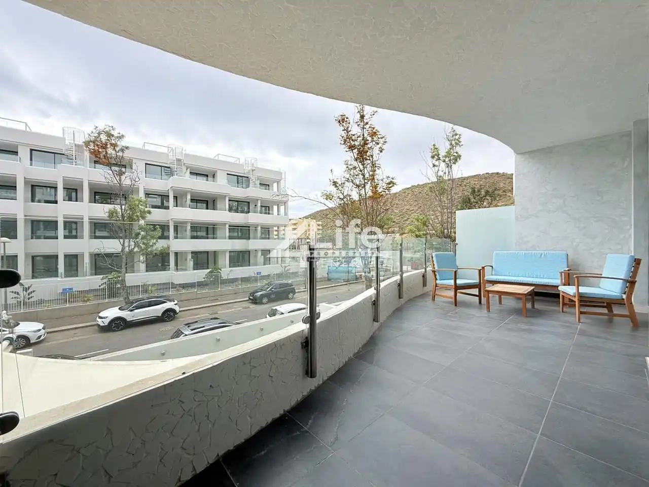 Terraza de Apartamento de alquiler en Arona con Aire acondicionado, Terraza y Piscina