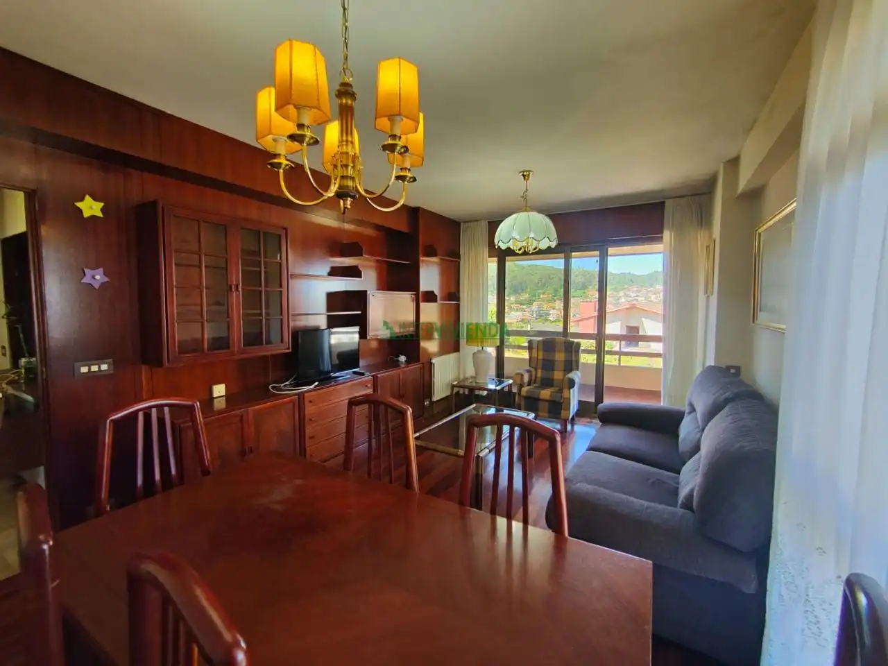 Sala de estar de Casa o chalet en venta en Vigo  con Calefacción, Jardín privado y Terraza