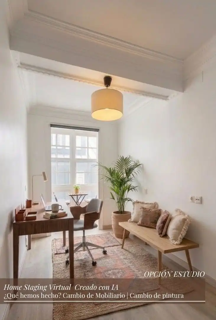 Sala de estar de Piso en venta en A Coruña Capital  con Terraza