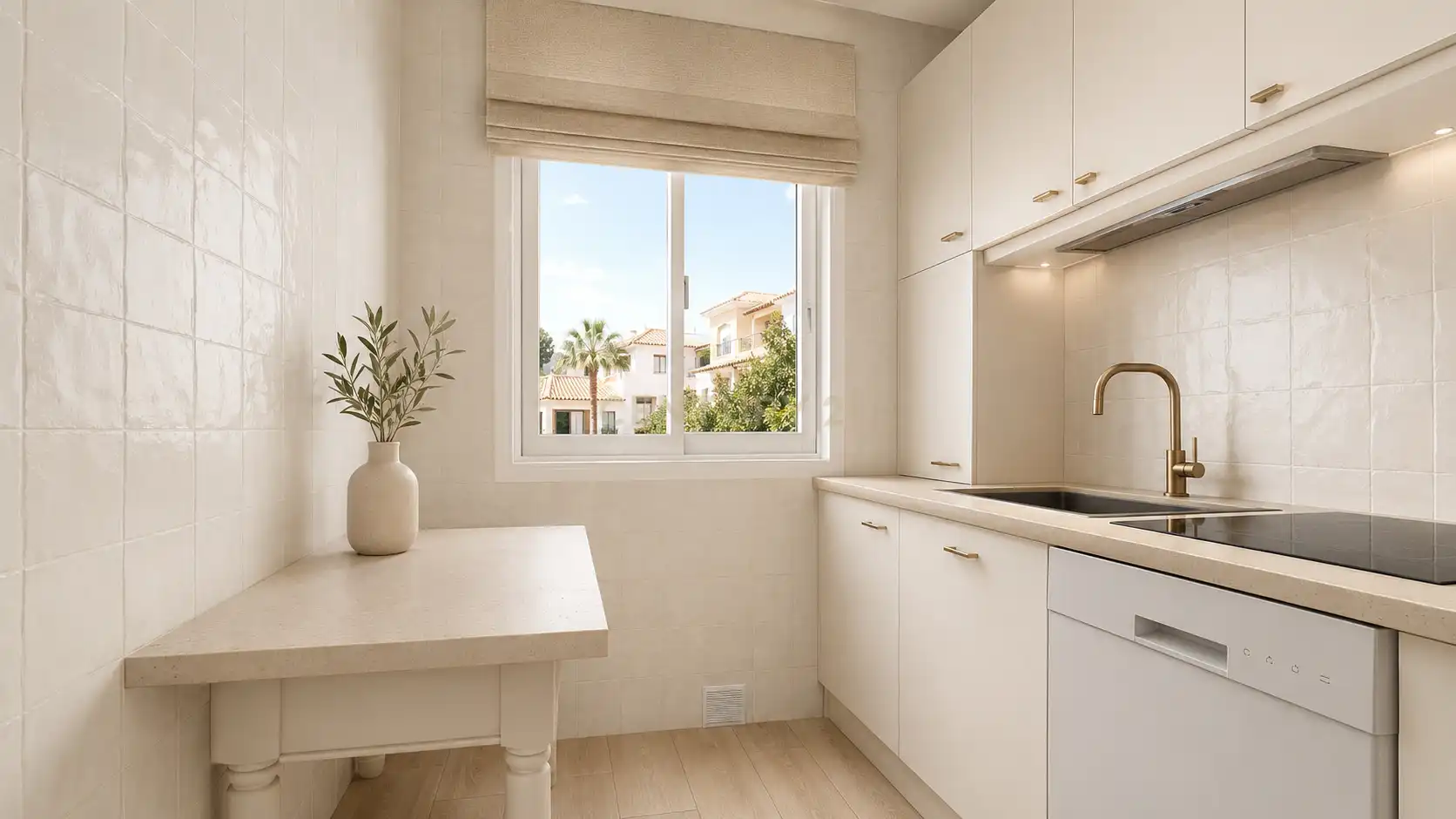 Cuina de Casa adosada en venda en Benalmádena amb Traster, Forn i Rentadora