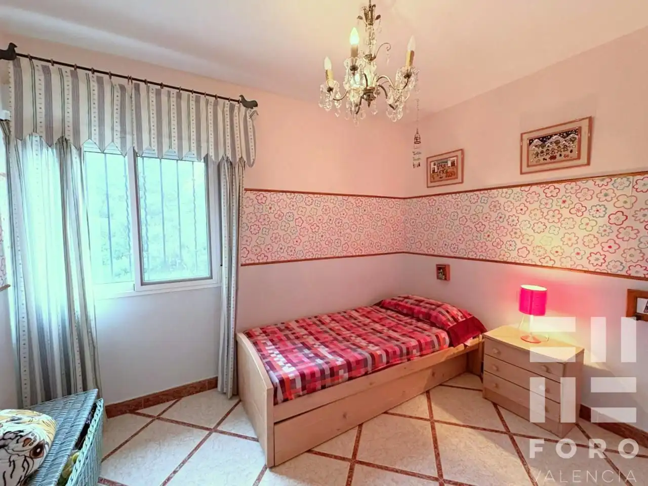 Habitación de Casa o chalet en venta en Alberic con Aire acondicionado, Jardín privado y Terraza