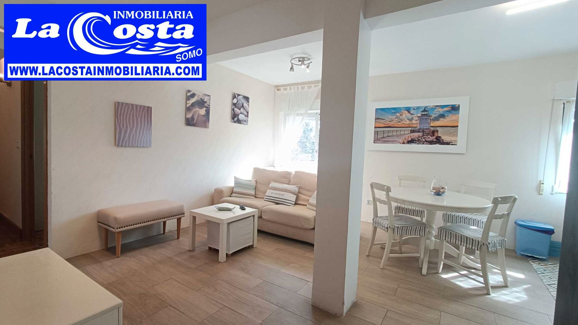 Sala d'estar de Pis en venda en Ribamontán al Mar amb Calefacció, Terrassa i Forn