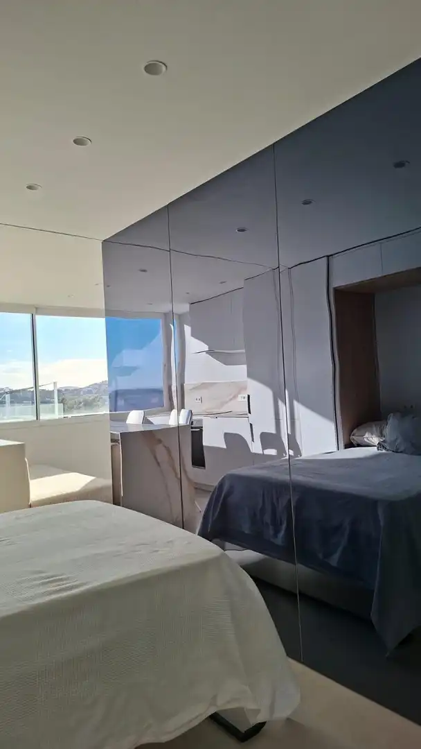 Schlafzimmer von Loft zum Verkauf in  Palma de Mallorca mit Klimaanlage