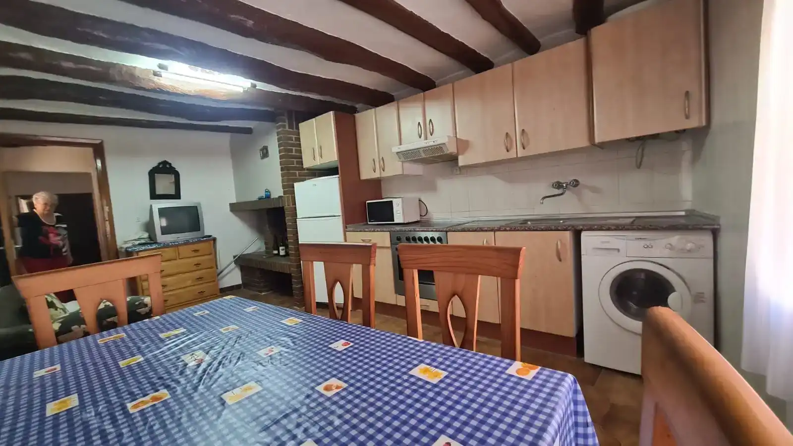Cuina de Finca rústica en venda en Aranda de Moncayo amb Moblat