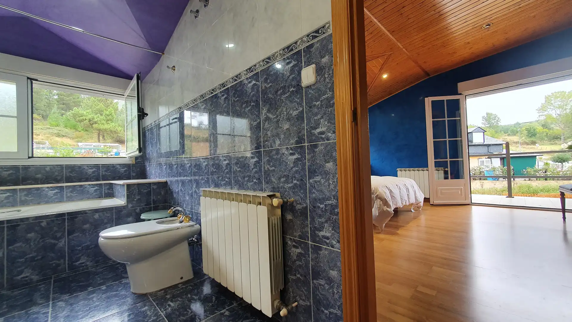 Baño de Casa o chalet en venta en Vega de Espinareda con Calefacción, Jardín privado y Terraza
