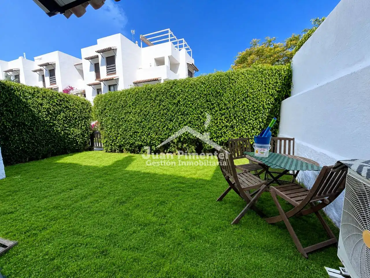 Jardí de Apartament en venda en Estepona amb Aire condicionat, Jardí privat i Terrassa