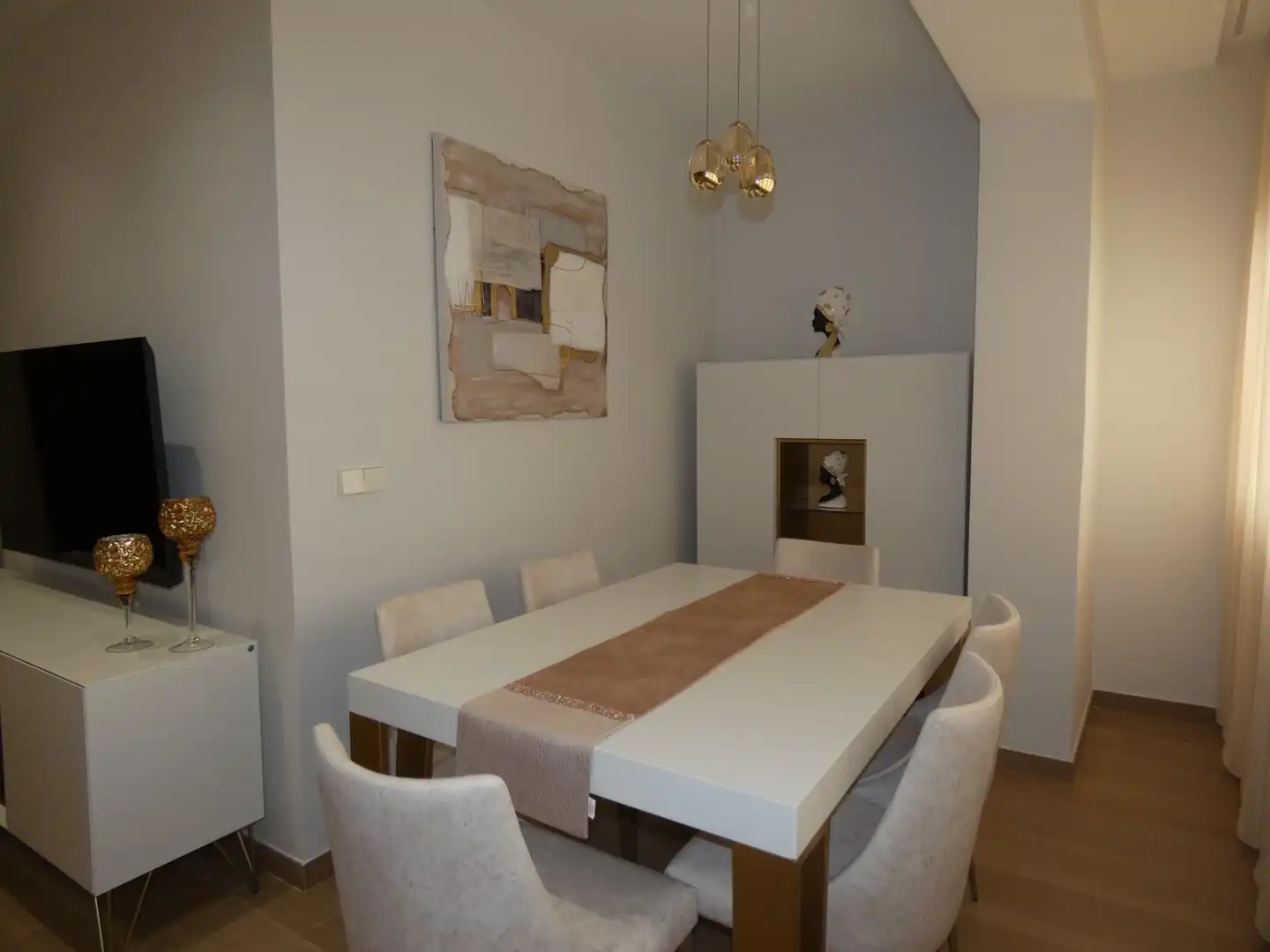 Esszimmer von Wohnung zum Verkauf in Alcantarilla mit Klimaanlage und Heizung
