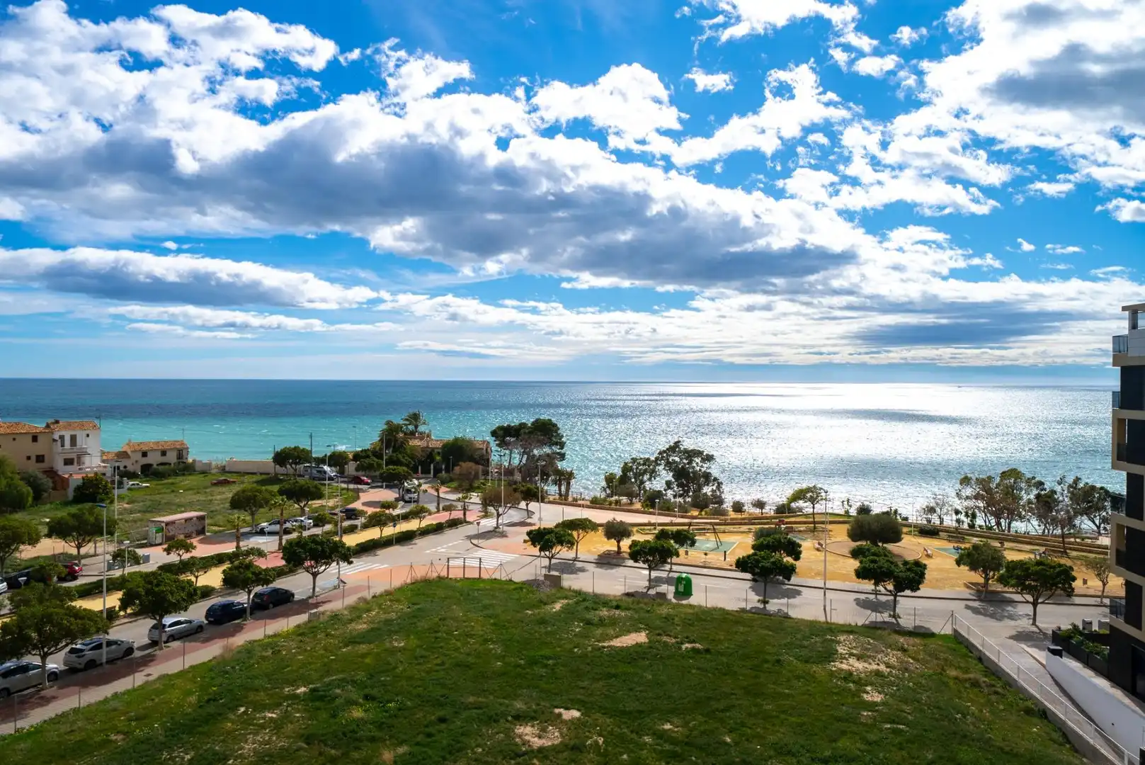 Vista exterior de Apartamento en venta en Villajoyosa / La Vila Joiosa con Aire acondicionado, Trastero y Amueblado