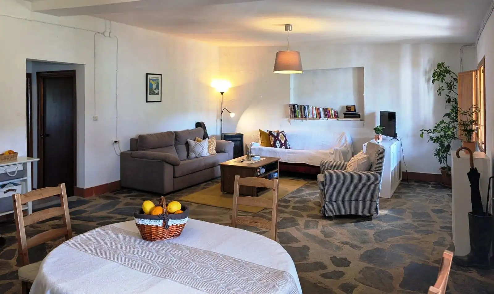 Sala de estar de Casa o chalet en venta en Puerto Moral con Jardín privado, Terraza y Trastero