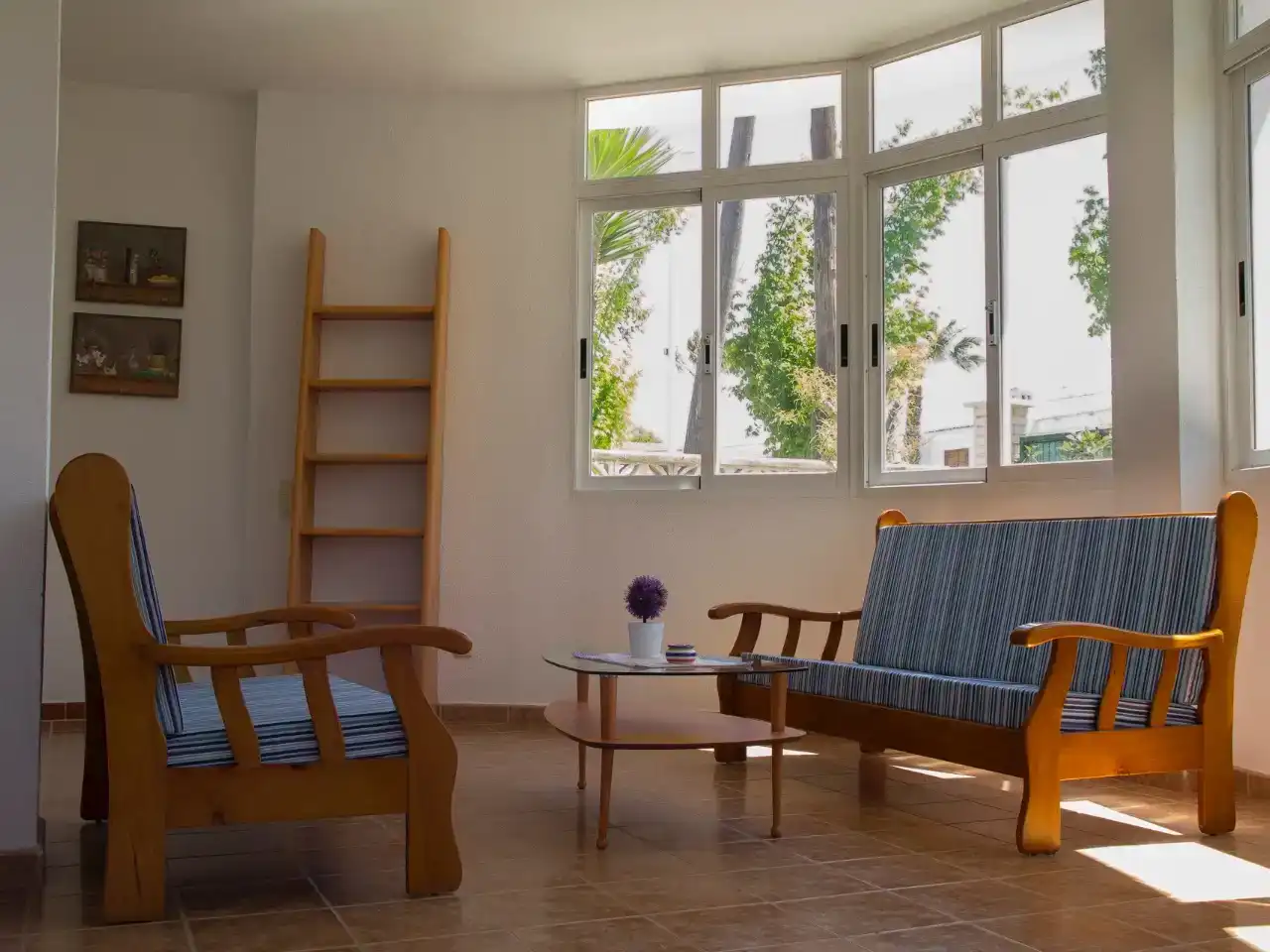 Sala de estar de Casa o chalet de alquiler en Benicarló con Aire acondicionado, Jardín privado y Trastero