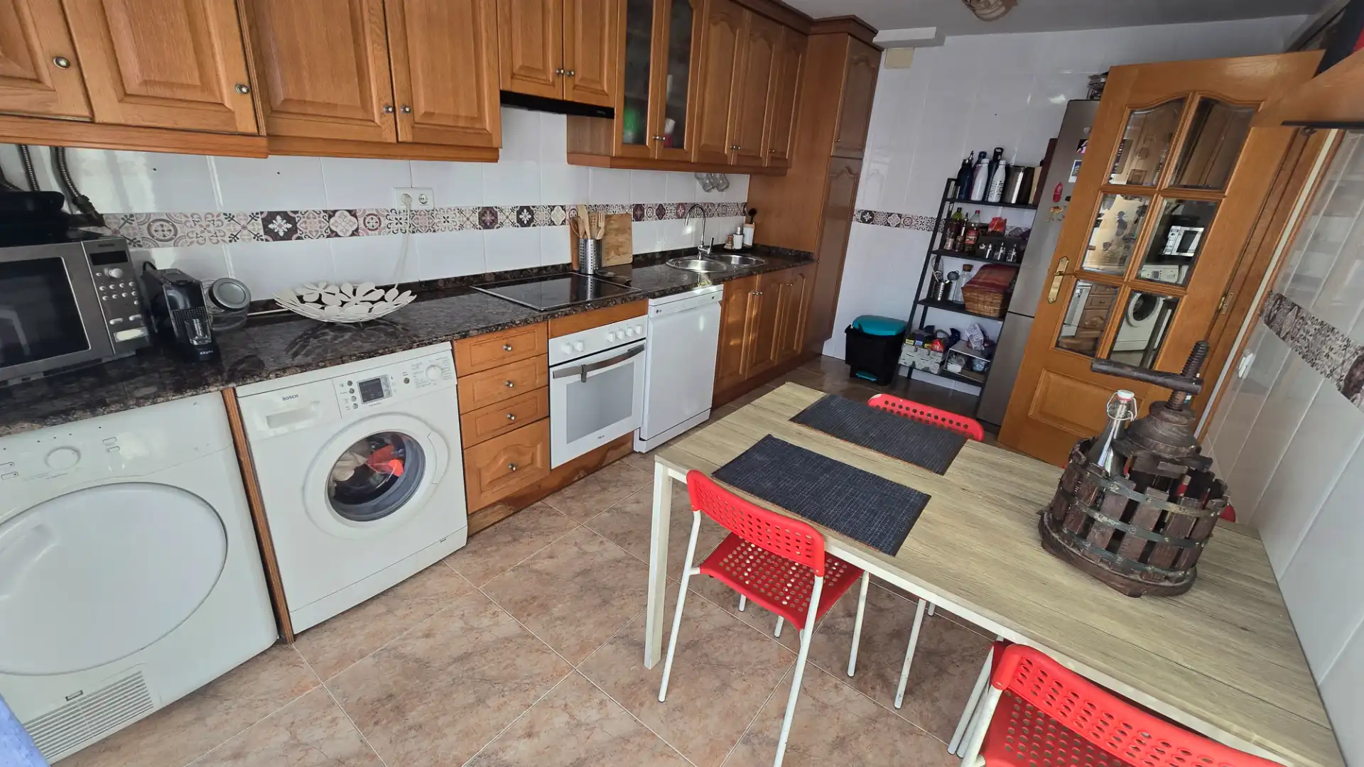 Cocina de Dúplex en venta en Rubí con Aire acondicionado, Calefacción y Parquet