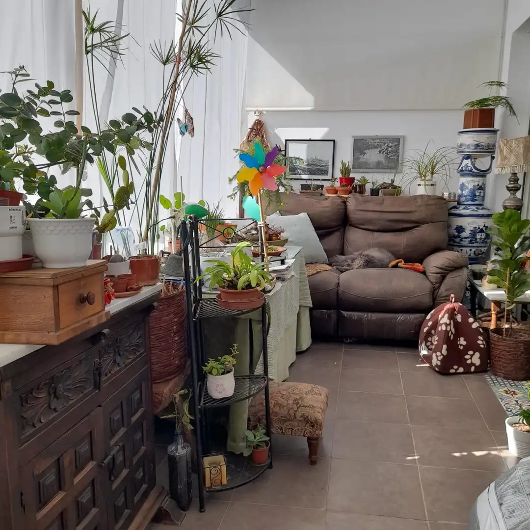 Living room of Apartments for sale in Málaga  with Air Conditioner, Private garden and Terrace