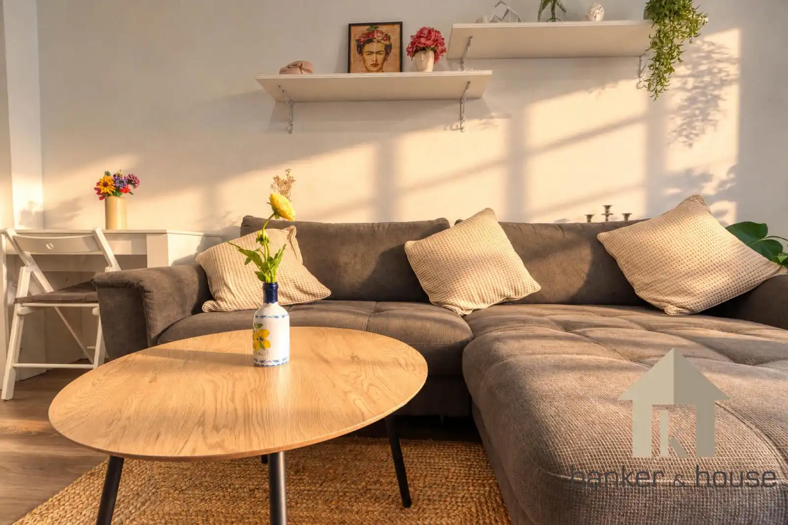 Sala d'estar de Pis en venda en Cerdanyola del Vallès amb Calefacció i Terrassa