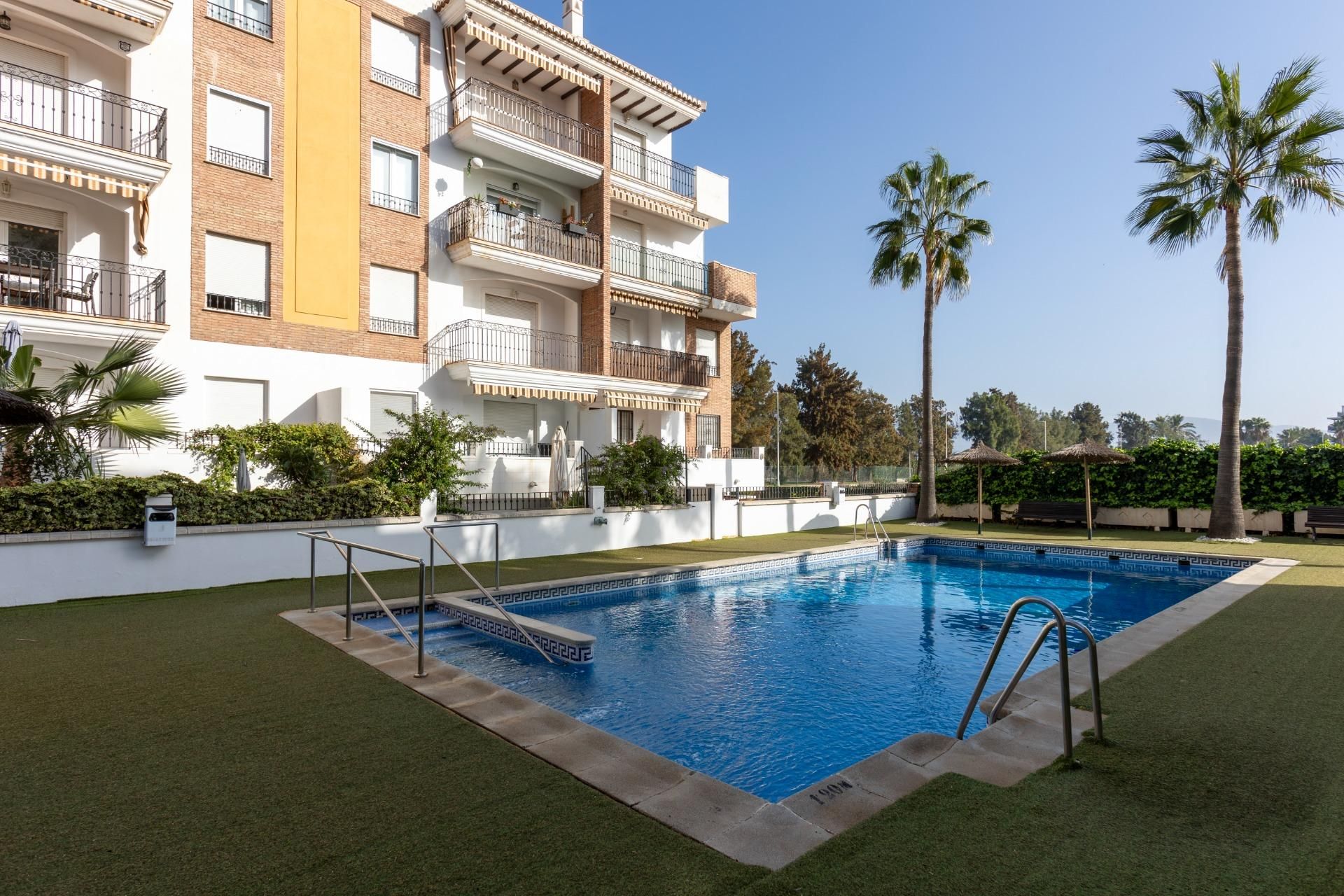Swimming pool of Flat for sale in Motril  with Private garden, Terrace and Storage room