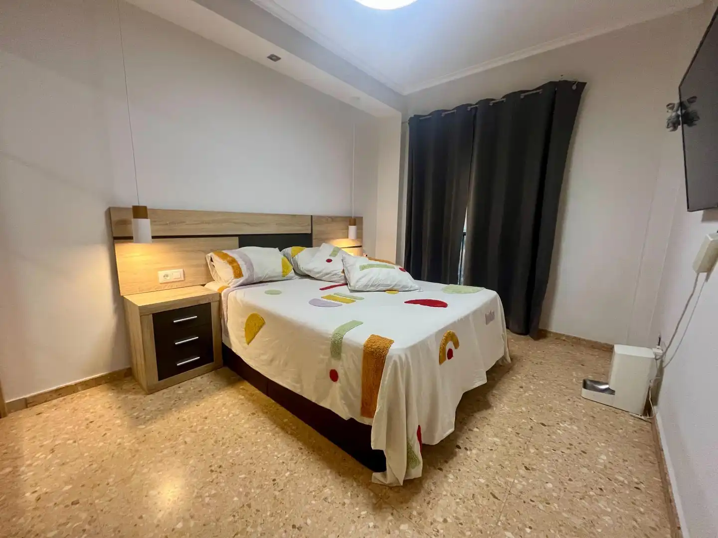 Bedroom of Flat for sale in Elche / Elx  with Air Conditioner, Heating and Furnished