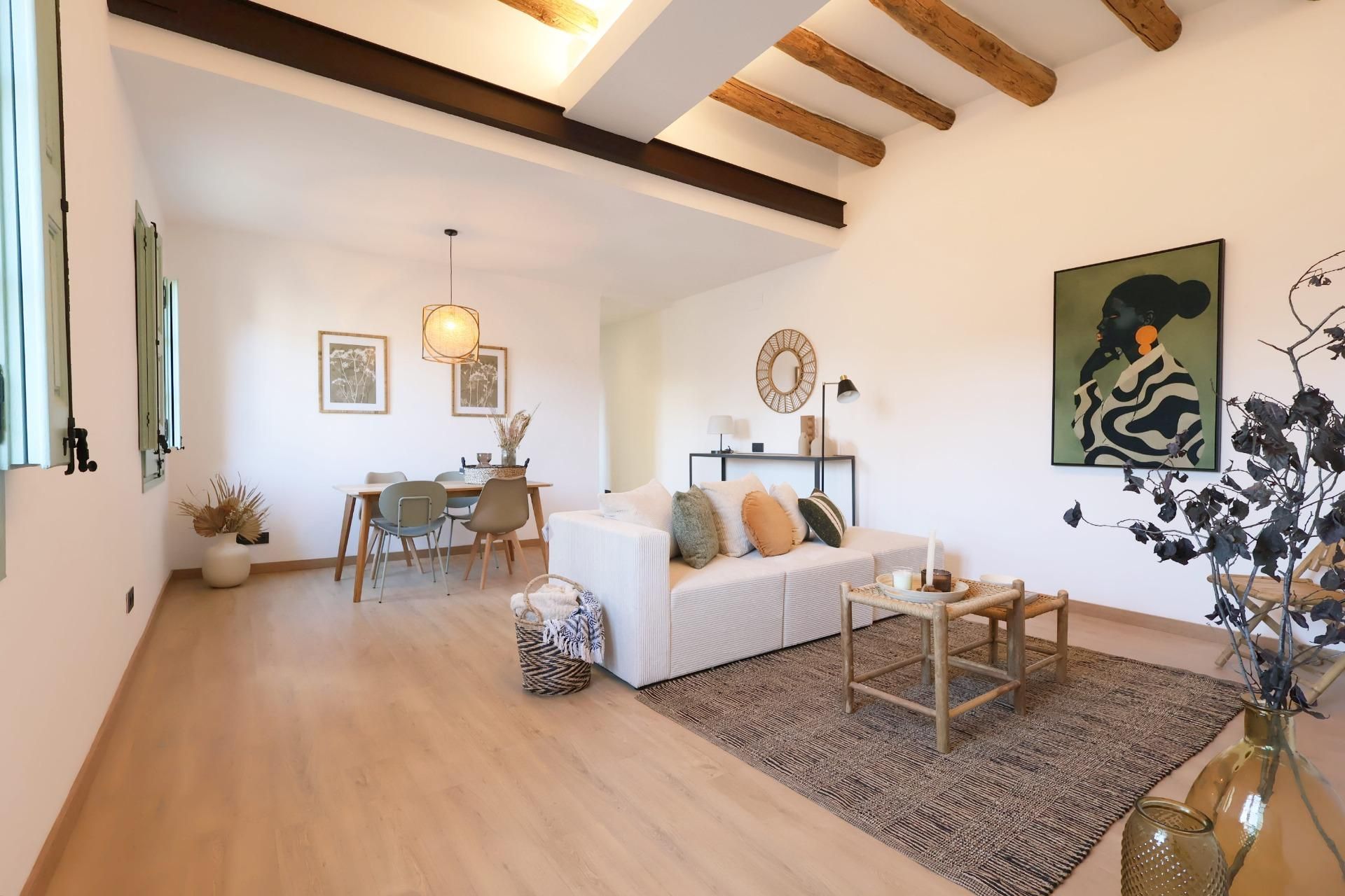 Living room of Flat for sale in Vilanova i la Geltrú  with Balcony