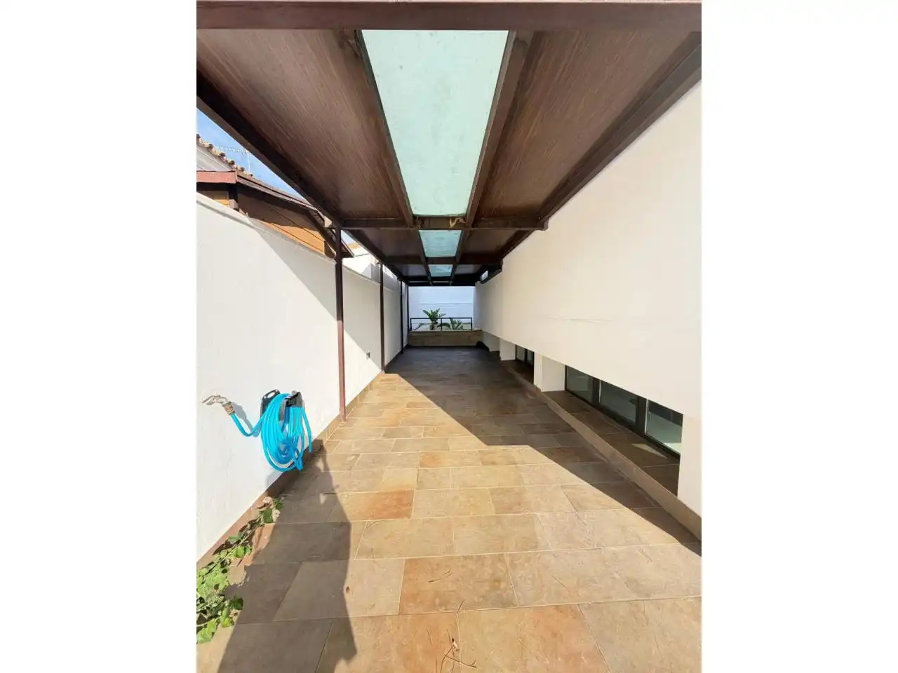 Terrassa de Casa o xalet en venda en Chiclana de la Frontera amb Aire condicionat, Jardí privat i Terrassa