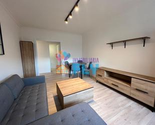 Living room of Apartment to rent in Ourense Capital   with Heating, Parquet flooring and Furnished