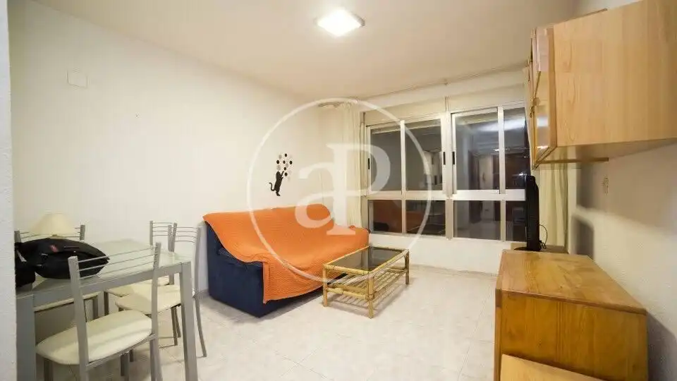 Sala d'estar de Pis de lloguer en Valencia amb Aire condicionat, Calefacció i Moblat