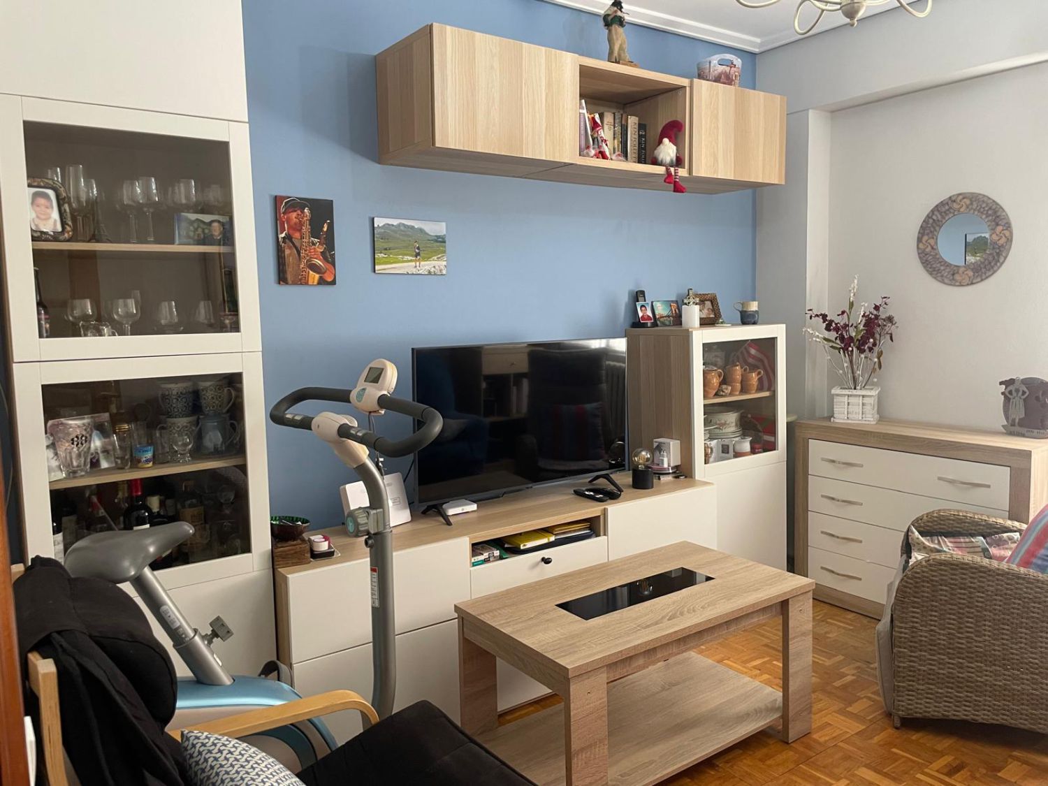 Sala d'estar de Pis en venda en Vitoria - Gasteiz amb Calefacció, Parquet i Traster