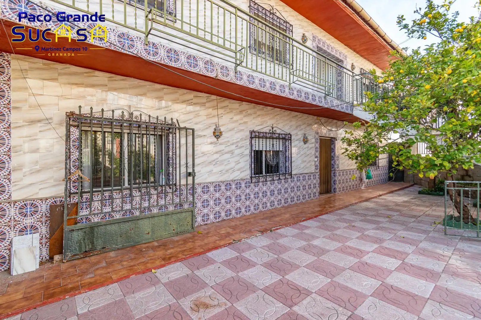 Vista exterior de Casa o chalet en venta en Vegas del Genil con Calefacción, Jardín privado y Terraza
