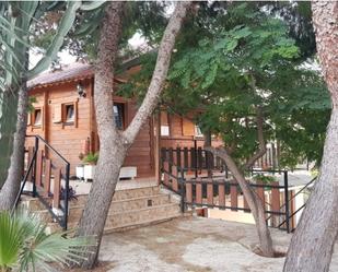 Vista exterior de Casa o xalet de lloguer en Elche / Elx amb Aire condicionat, Terrassa i Moblat