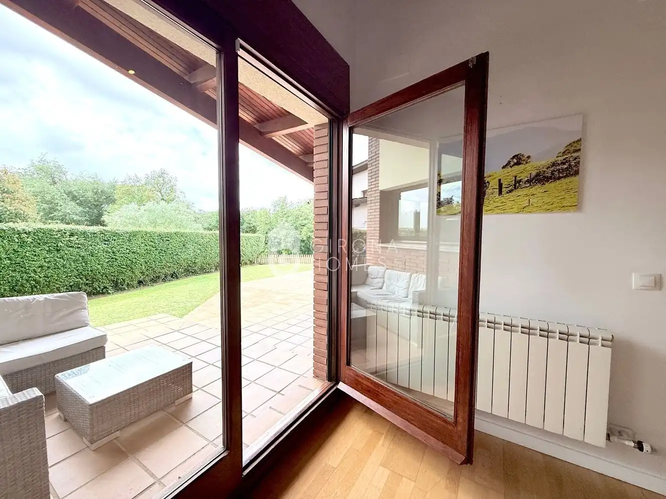 Garten von Haus oder Chalet zum Verkauf in Sant Julià de Ramis mit Klimaanlage, Heizung und Privatgarten