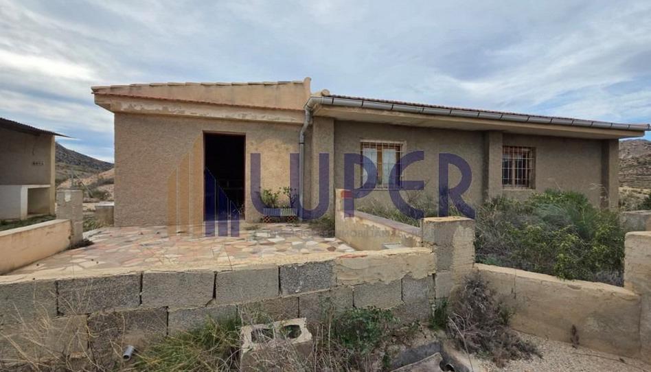 Foto 1 de Finca rústica en venda a Cañada del Fenollar, Alicante