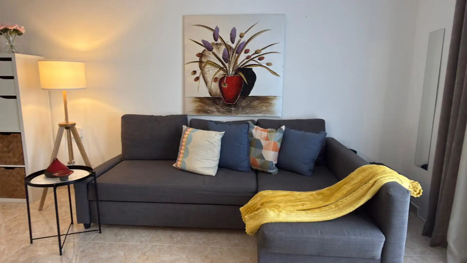 Sala d'estar de Pis en venda en Teguise amb Terrassa i Piscina comunitària