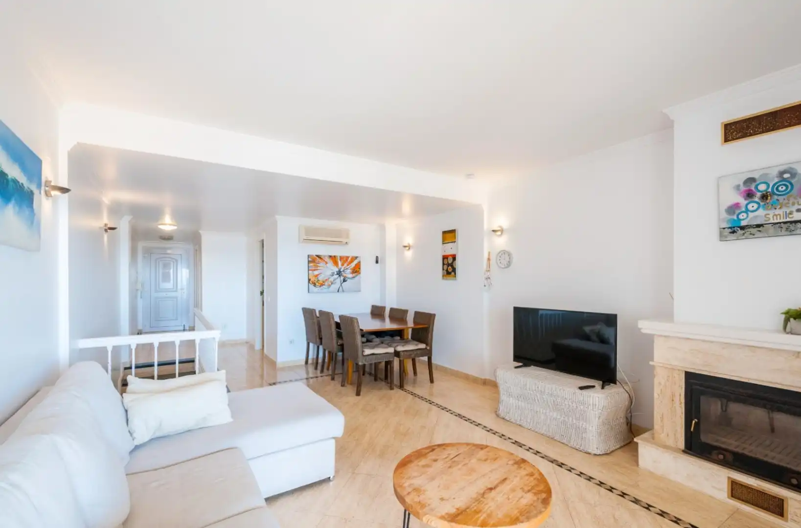 Sala de estar de Apartamento en venta en Moraira con Aire acondicionado, Calefacción y Terraza