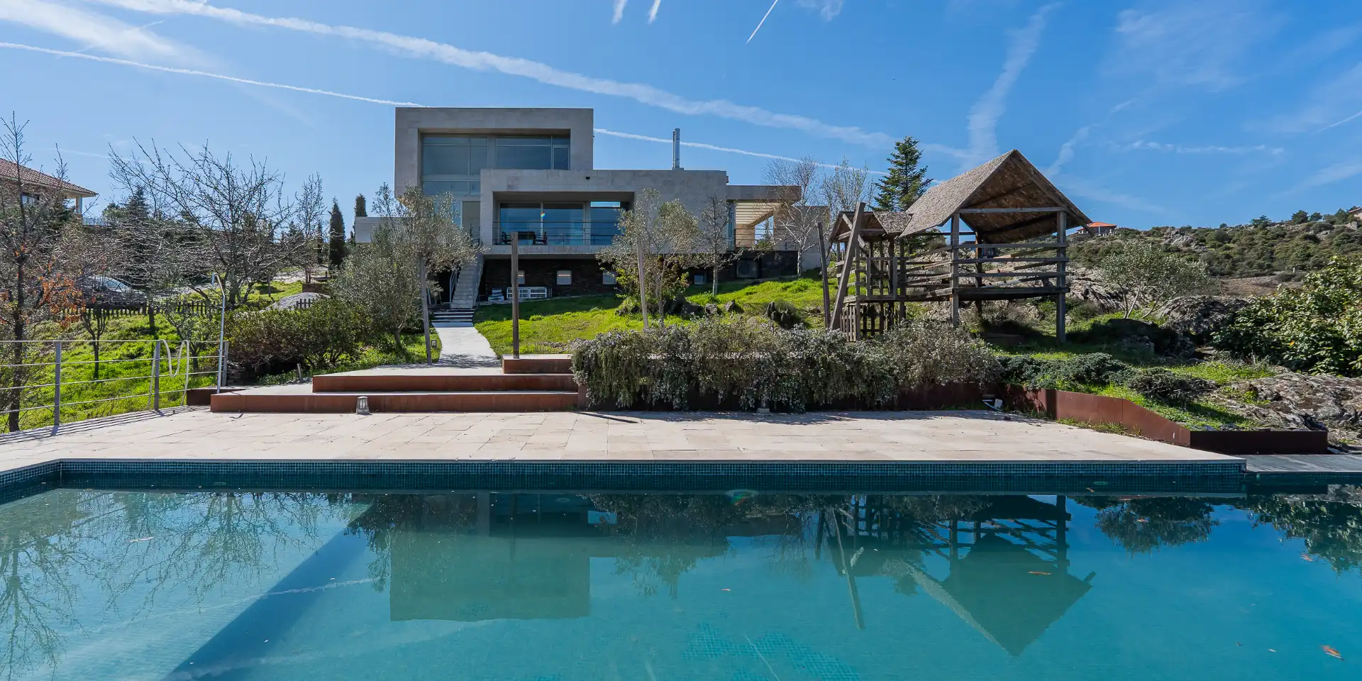 Vista exterior de Casa o chalet en venta en Torremocha de Jarama con Calefacción, Jardín privado y Terraza