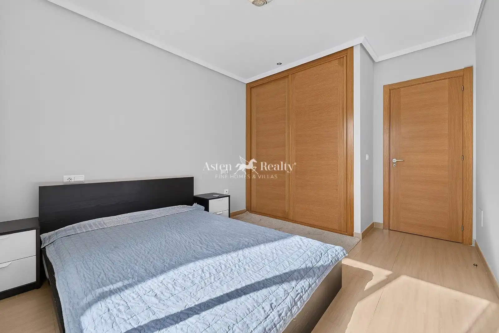 Bedroom of Flat for sale in Granadilla de Abona  with Air Conditioner, Private garden and Terrace